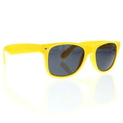 grinderPUNCH Men’s Flat Matte Polarized Sunglasses - Rich Yellow