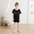 thumbnail image 2 of TZEWGL Tops For Kid Summer Cartoon Print Short Sleeve Crew Neck Blouse For Kids size 6-7T, 2 of 6