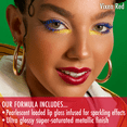 thumbnail image 5 of Black Radiance Cross Colours Metallic Liquid Lip in Vixen Red, 5 of 12