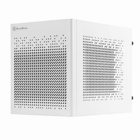 Sugo 16 Mini-ITX Cube Chassis with All Steel Construction, White