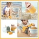 thumbnail image 4 of 1 juego de juguetes de arena de playa para niños, pala de arena, juguete para excavar arena, juguete interactivo de arena para niños., 4 of 8