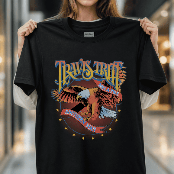 Travis Tritt Country Music Legend 4th of July Dad Gift Unisex T-Shirt NS1481, S - 5XL