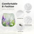 thumbnail image 6 of Lsque Purple Butterfly On Wild Printed Women's Running Shorts with Liner Pockets,Elastic Quick Dry Workout Athletic Gym Yoga Shorts,Womens High Waist Shorts-X-Large, 6 of 9