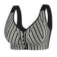thumbnail image 2 of Aofany Front Closure Bras for Older Women Easy Close Comfort Everyday Bra Lightly Lined Full Coverage Seamless Bras No Underwire Brassiere, 36B/C-52B/C, 2 of 8