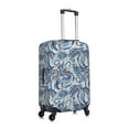 thumbnail image 3 of Uemuo Paisley Floral Branches Printed Washable Luggage Cover - Fashion Suitcase Protector Fits 18-32 Inch Luggage -Small, 3 of 9