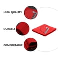 thumbnail image 4 of WHAMVOX 1Set Piano Key Cover Red Fibre Cloth Keyboard Protector for Piano Use, 4 of 7