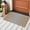 Brown, variant on LightSalmon Gray Ombre Bathroom Mats 2x3 FT, Non Slip Small Kitchen Mat, Modern Gradient Abstract Art Washable Soft Backed Front Door Throw Rugs Non-Shedding Indoor Outdoor Doormat for Entryway Sink