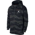 thumbnail image 2 of Jordan Jumpman Full Zip Men's Hoodie Black-Camouflage av2303-010, 2 of 3