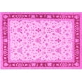 thumbnail image 1 of Ahgly Company Indoor Rectangle Persian Pink Traditional Area Rugs, 2' x 3', 1 of 4