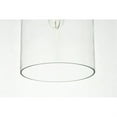 thumbnail image 5 of Living District Ashwell 1-Light Metal Pendant in Chrome and Clear, 5 of 5