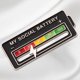 thumbnail image 3 of Social Battery Pin Solapa Pin emocional para todas las ocasiones (Display Power-Black), 3 of 9