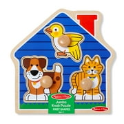 Melissa & Doug Pets Jumbo Knob Wooden Puzzle