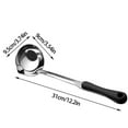 thumbnail image 1 of fastboy Stainless Steel Strainer Spoon Fat Strainer Soup Spoon Separating Kitchen Oil Strainer Tools Kitchen Gadgets, 1 of 8