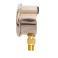 thumbnail image 2 of Oil Filled Pressure Gauge - Stainless Steel Case, Brass, 1/8" NPT, Lower Mount Connection, 0-1,000PSI, 2 of 3