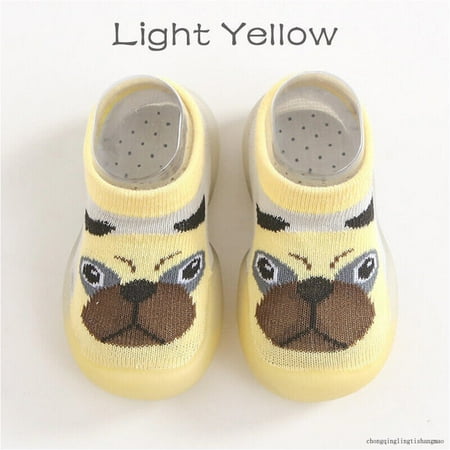 

Kids Baby Girls Boys Toddler Anti-Slip Slippers Socks Cotton Shoes Winter Warm