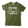 thumbnail image 4 of Mens I'm The Big Brother Shirt Funny Brother Tee Shirt Family Shirts Gift For Big Brother, 4 of 6