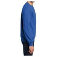thumbnail image 3 of Yellow Rooster Men's Core Fleece Classic Crewneck Sweatshirt Royal 3XL, 3 of 6