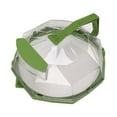 thumbnail image 2 of Microwave Splatter Cover, Food Splatter Guard  Outlet Hole  For Restaurant Brown,Grass Green, 2 of 8
