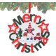 thumbnail image 4 of Feliz decoración del árbol de Navidad - Decoración navideña - Colgante colgante del festival, Adorno colgante del árbol de Navidad para coronas Decoración del hogar Frente, 4 of 5