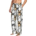 thumbnail image 6 of Honiee French Bulldog 2 for men - a sleek fusion of Straight Pajama Pants, versatile Lounge Pants, and cozy Sleepwear, all rolled into one-Large, 6 of 6