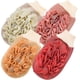 thumbnail image 1 of Guantes exfoliantes para ducha y cuerpo, toallas de baño de doble cara de doble uso, 4 unidades, 1 of 5