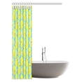 thumbnail image 3 of MYPOP Nursery Decor Shower Curtain, Cute Happy Baby Rubber Duck and Bubbles Cartoon Pattern Childhood Kids Decor Animal Art Fabric Bathroom Shower Curtain with Hooks, 48 X 72 Inches, 3 of 3