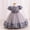 Grey740, variant on HAYIMI Child Sparkling Fairy Dress For Toddlers Glitter Bowknot Floral Party Gown With Skirt Classic Special Occasion Back To School Swing Flowy Kids Sundress