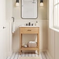 thumbnail image 4 of Modway Zaire 24" Bathroom Vanity in Natural White, 4 of 9