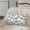 thumbnail image 5 of Lsque Palm Trees Zebra Pattern Pillow Case – Soft & Cozy Throw Pillow Cover, Hypoallergenic Cushion Case for Sleeping Women with Envelope Closure-16"x24", 5 of 6