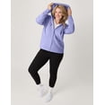 thumbnail image 6 of Hanes Just My Size EcoSmart Women's Full-Zip Fleece Hoodie (Plus ) Peri Blue 2X, 6 of 6