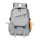thumbnail image 3 of Mochila para portátil, mochila ligera multiusos para computadora, mochila de día para Gris, 3 of 9