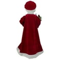 thumbnail image 5 of Northlight 2 Ft Christmas Mrs. Claus with Lighted Musical Christmas Plastic Decorative Figurine, 5 of 5