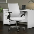 thumbnail image 7 of Move 60 Series Mid Back Leather Office Chair in White - Bonded Leather, 7 of 7