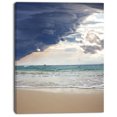 thumbnail image 2 of Heavy Clouds over Pacific Ocean - Seascape Canvas Art Print, 2 of 3