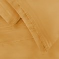 thumbnail image 4 of Egyptian Cotton 650 Thread Count Solid Sheet Set  Full-Gold, 4 of 5
