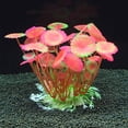 thumbnail image 5 of Plantas acuáticas artificiales para acuario, decoración de plantas de pecera de plástico, 5 piezas., 5 of 5