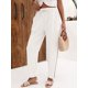 thumbnail image 4 of Pantalones de con Cordón Ajustable para Mujer, Pantalones de Playa de Verano con Cintura Elástica. S, 4 of 10