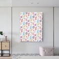 thumbnail image 5 of Lsque Pikmin Pattern Canvas Wall Art – 30x40in Decorative Picture, Contemporary Canvas Print for Home & Office（Vertical）, 5 of 8