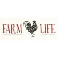 thumbnail image 2 of Charron, Veronique 32x15 Black Ornate Wood Framed with Double Matting Museum Art Print Titled - Otomi Farm X, 2 of 4