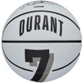 thumbnail image 1 of Baloncesto WILSON, icono de jugador de la NBA, Mini Kevin Durant, blanco/negro, 1 of 3