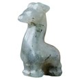 thumbnail image 1 of PENGXIANG Statue de Faon Collection Naturelle Mignonne Pierre Miniature Sculptée Décoration de Guérison, 1 of 5
