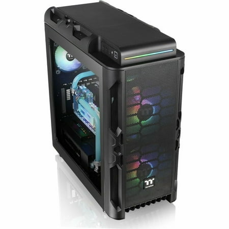 Thermaltake - Level 20 RS ARGB Mid Tower Case - Black