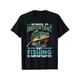 thumbnail image 1 of T-shirt for men Funny Fishing For Boys Kids Youth Fish Saying Bass Fisherman T-Shirt Cotton Short Sleeve, 1 of 6