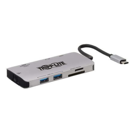 UPC: 0037332241016 | Tripp Lite U442-DOCK5-GY USB Type C Docking Station for Notebook/Tablet/Smartphone – 100W