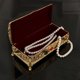 thumbnail image 3 of Caja de Joyería de Metal Vintage Caja de Baratija con Patrón Delicado con Terciopelo Suave Gran Capacidad para Anillos Pendientes Protección contra el óxido ANGGREK Otros, 3 of 8