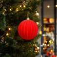 thumbnail image 5 of Large 6 Inch Christmas Ornaments Balls, Diamond Patterned Metallic Thread Christmas Balls, Christmas Tree Decorations for Holiday Parties, 5 of 9