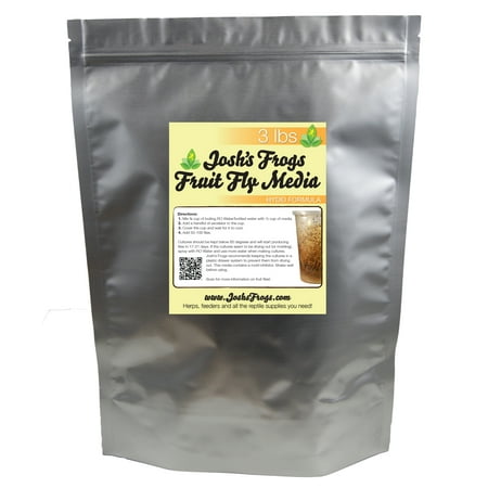 Hydei Fruit Fly Media 3 lbs / 2.7 Quarts (makes 20 fruit fly cultures)