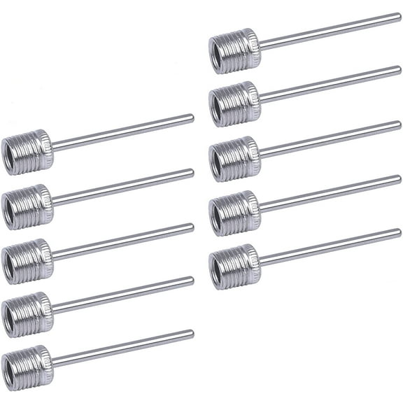 Air Pump Needle - Ball Needle Pack of 10 - Basketball Needle for Ball - Pump Needle for Soccer Rugby Football Volleyball Ball - Ball Inflation Needle - Inflatable Basketball Needle Replacement Pump