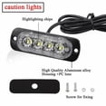 thumbnail image 7 of 12~24V Red Led Car Truck Beacon Hazard Flash Strobe Light Lamp Bar, 7 of 7