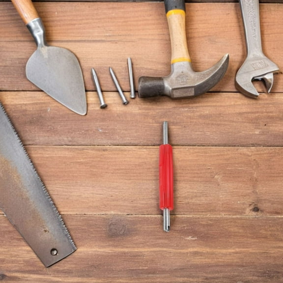 AURARMLET 2-Piece Automotive Tool Kit with Dual Valve Core Remover, Stainless Steel Repair and Maintenance Tools